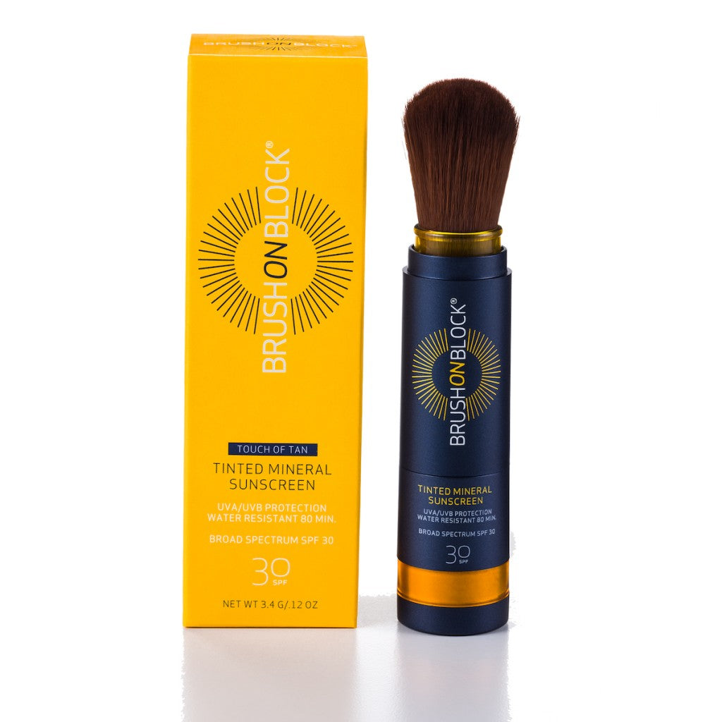 Brush on block mineral sunscreen SPF30 - tinted