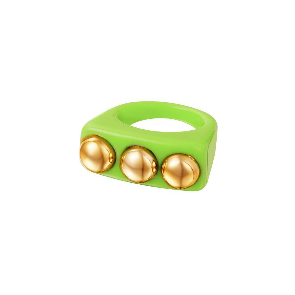 Bubble ring S green
